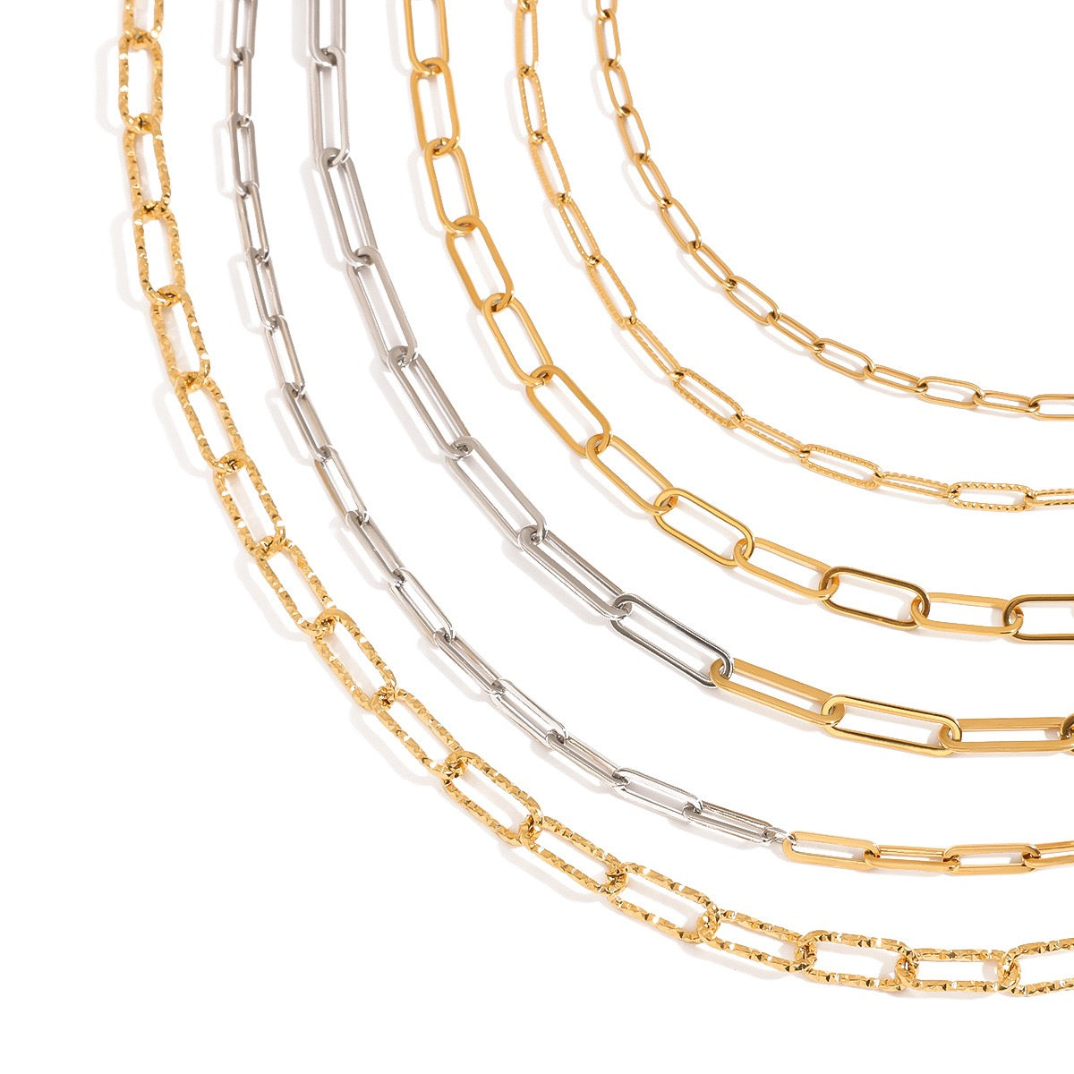 Steven Statement chain necklaces