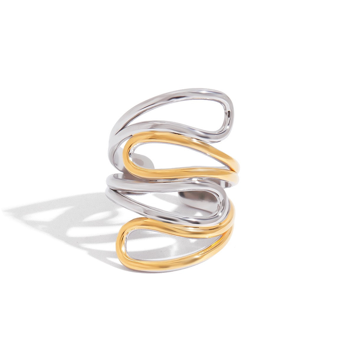 Tow tones lines ring