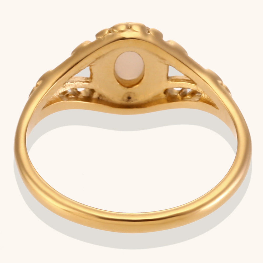 Piper Crown pearl ring
