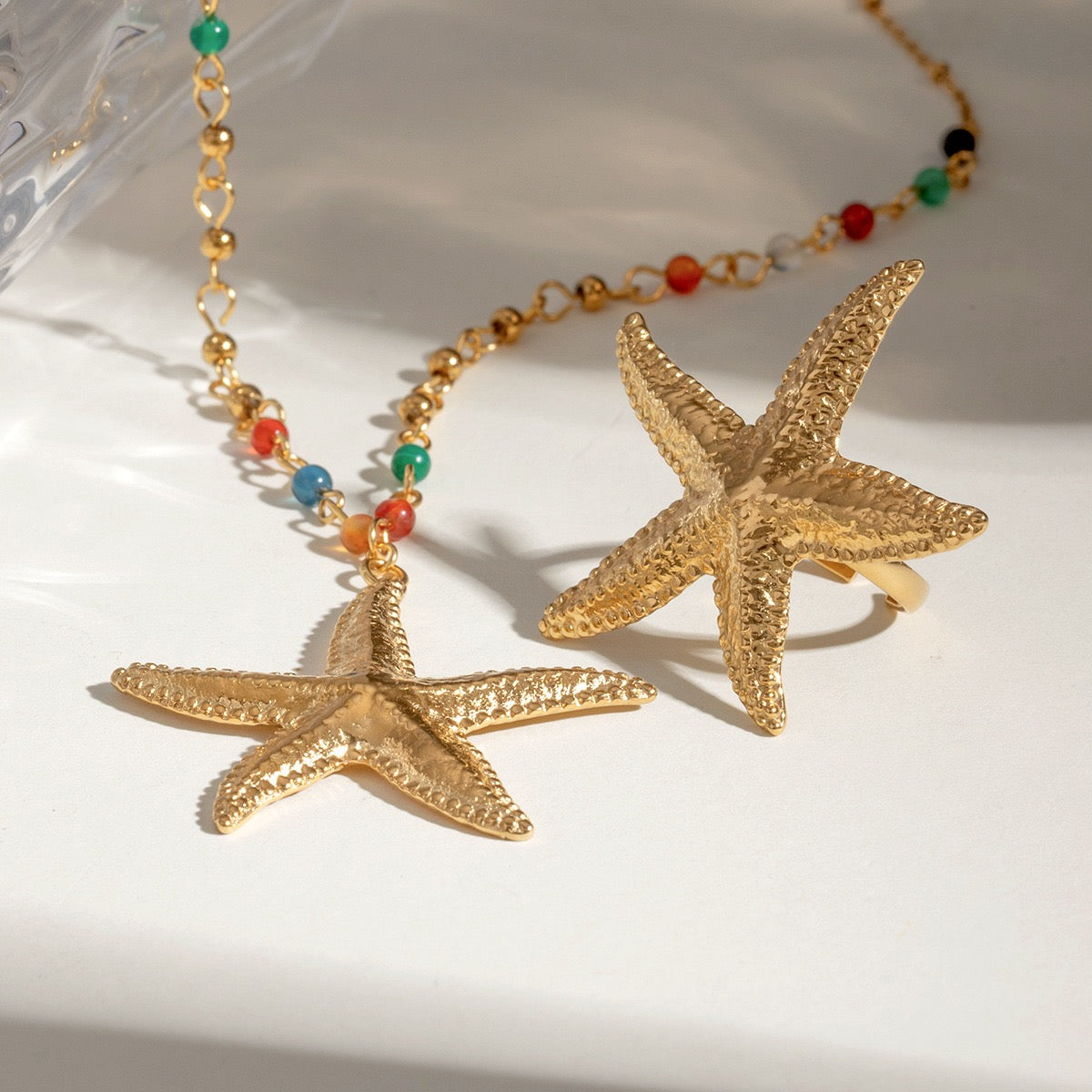 Rainbow day starfish set
