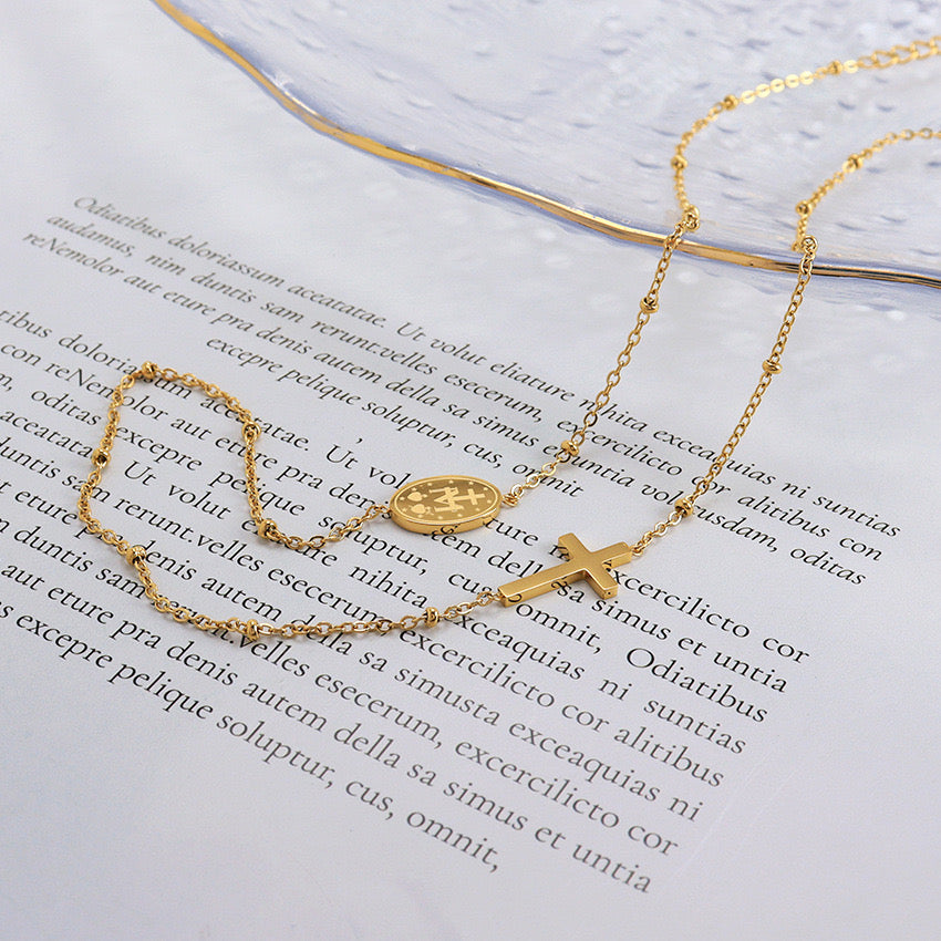 Kelly Cross necklace