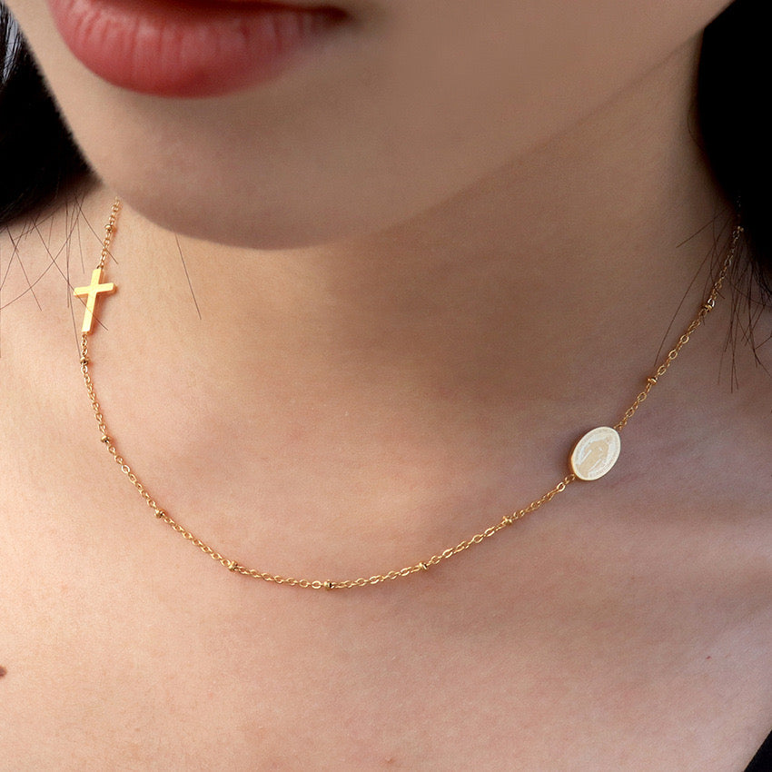 Kelly Cross necklace