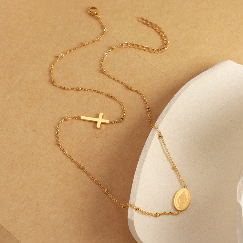 Kelly Cross necklace