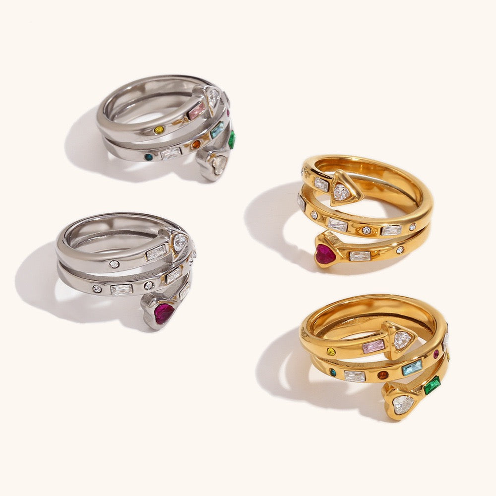 Jones Hearty color rings