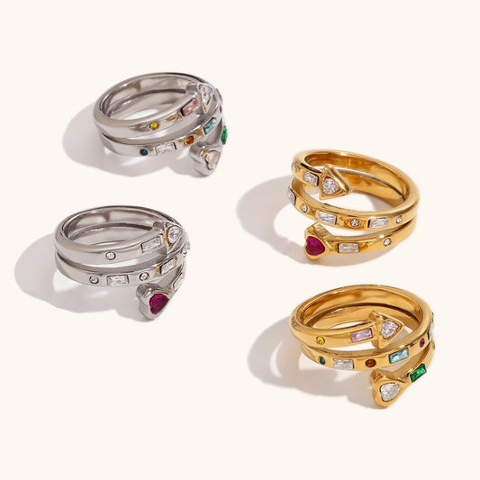 Jones Hearty color rings