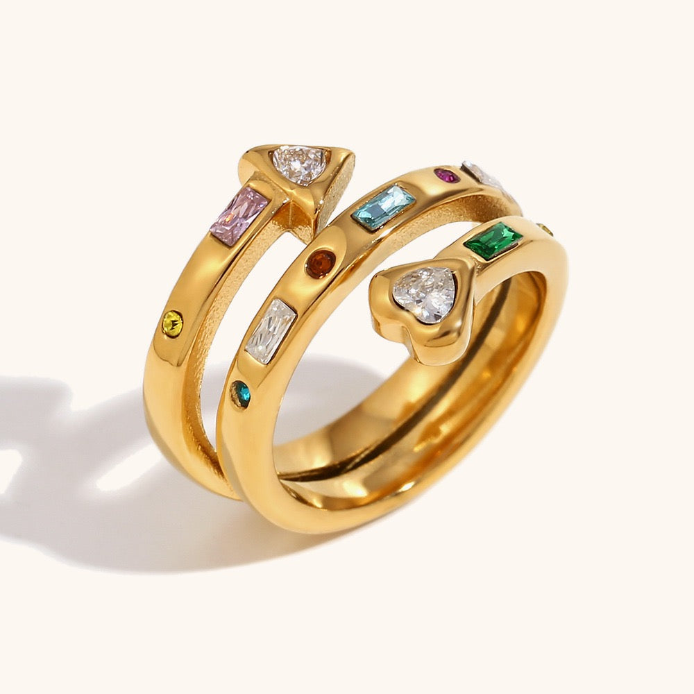 Jones Hearty color rings