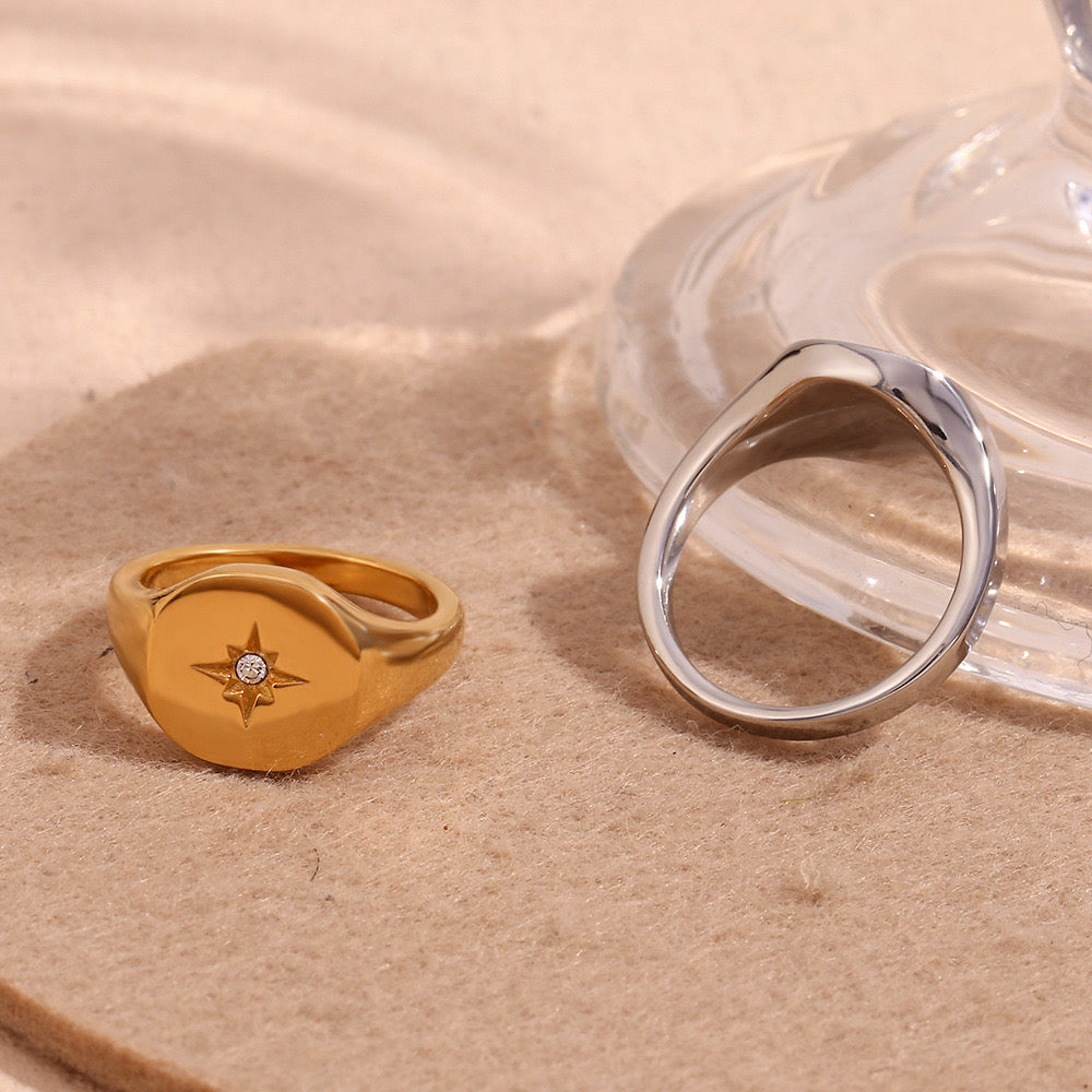 Nancy Stamp star rings
