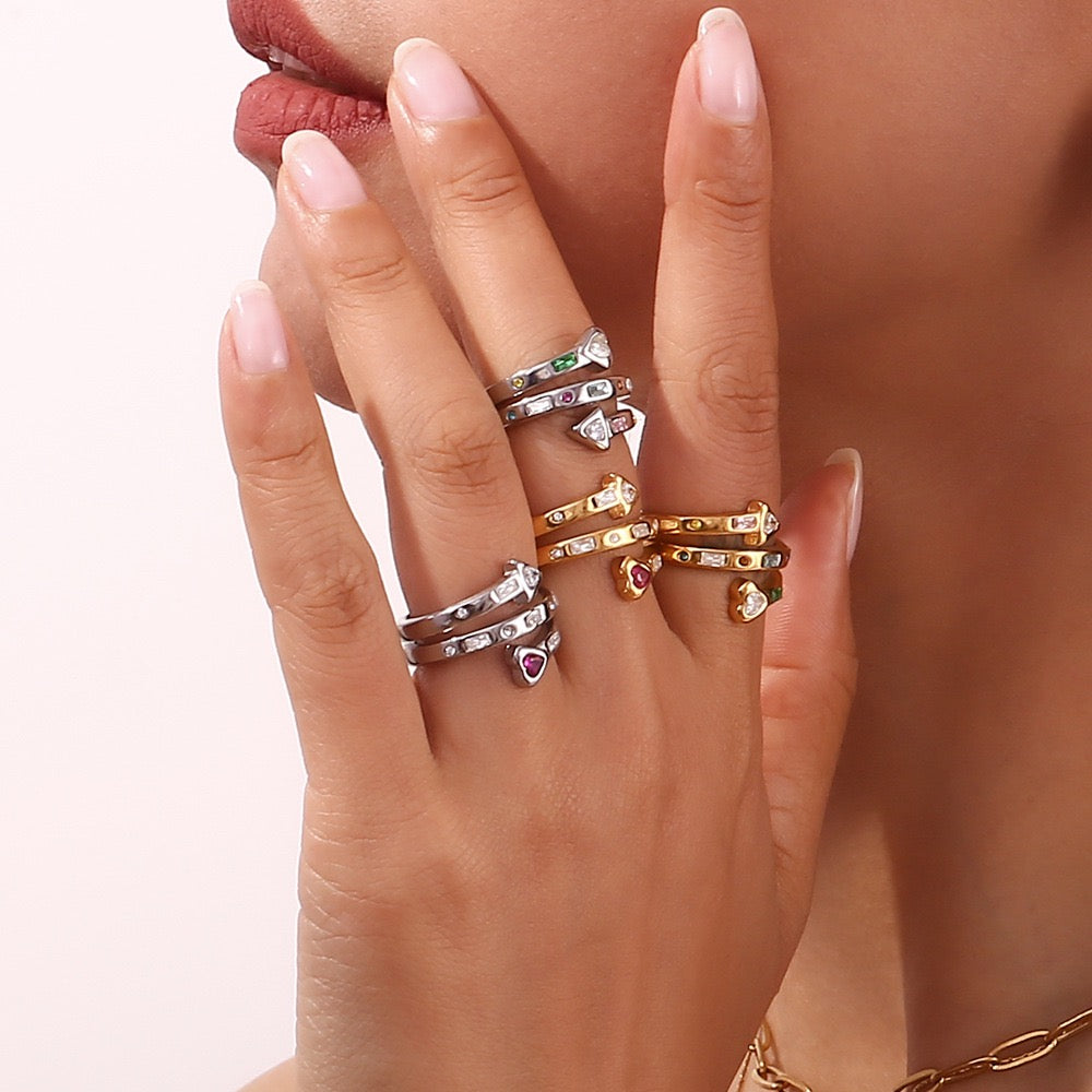 Jones Hearty color rings