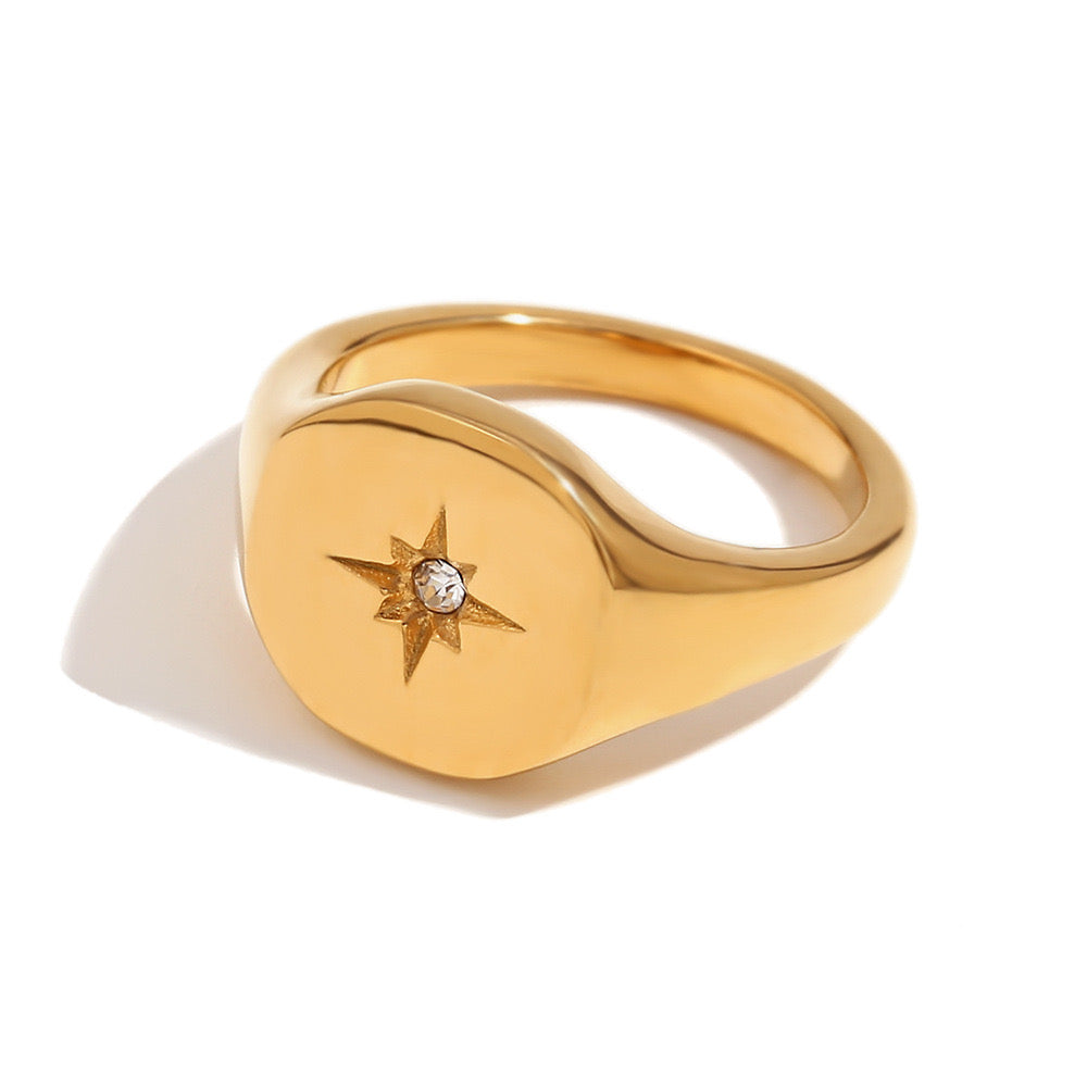 Nancy Stamp star rings