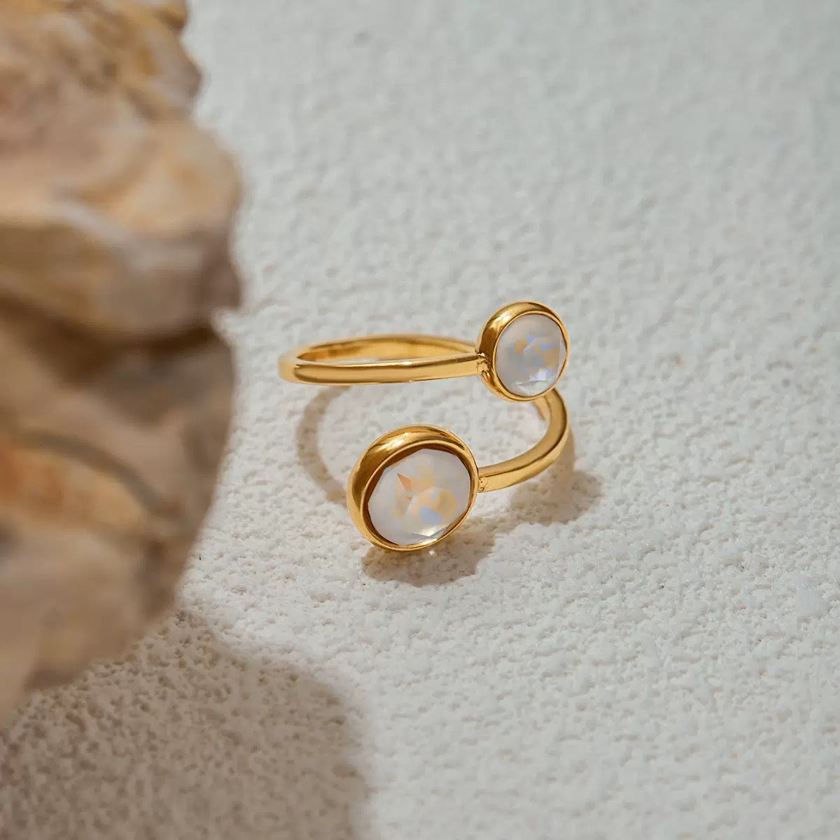 Gemini twin star rings