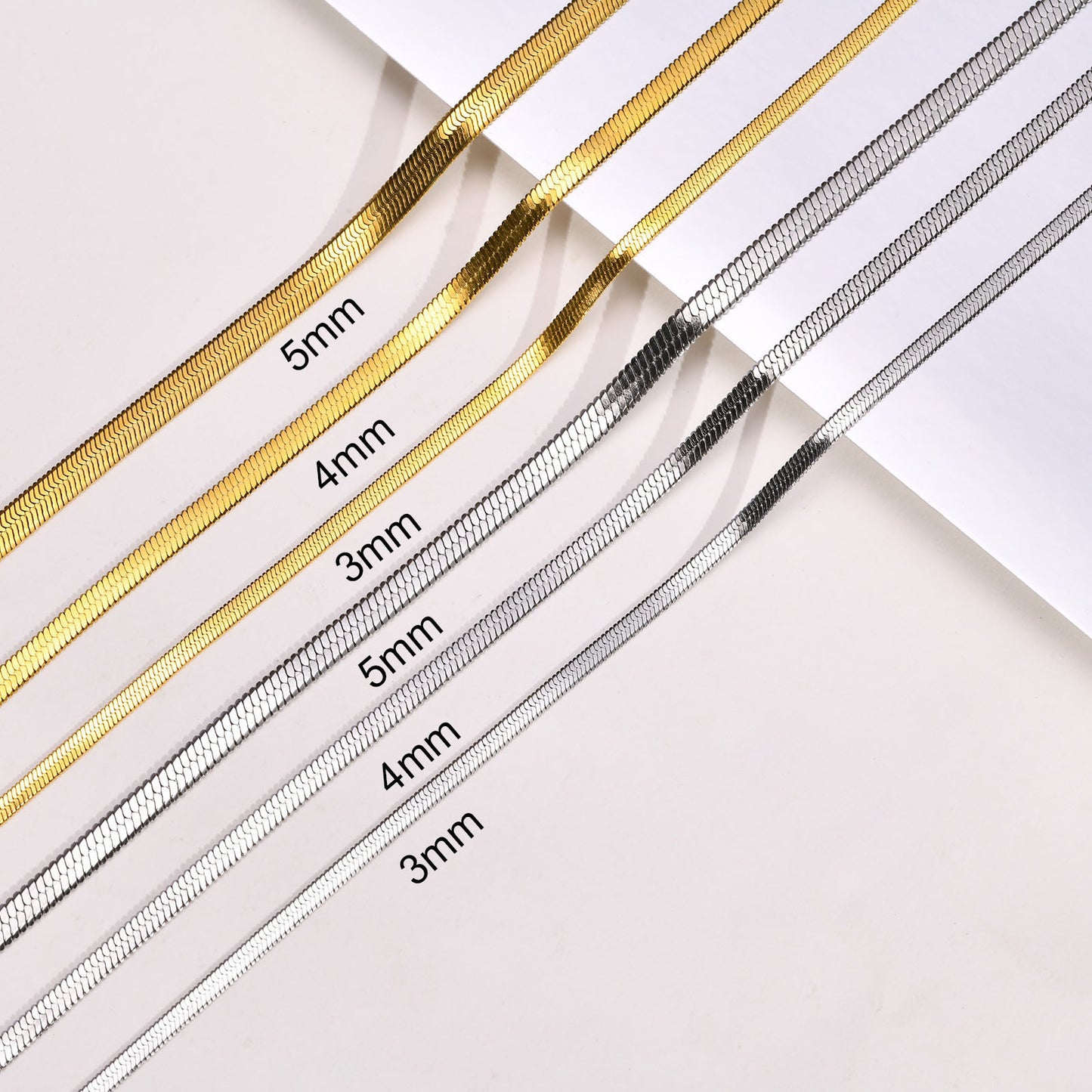 Andrea Classic snake necklaces