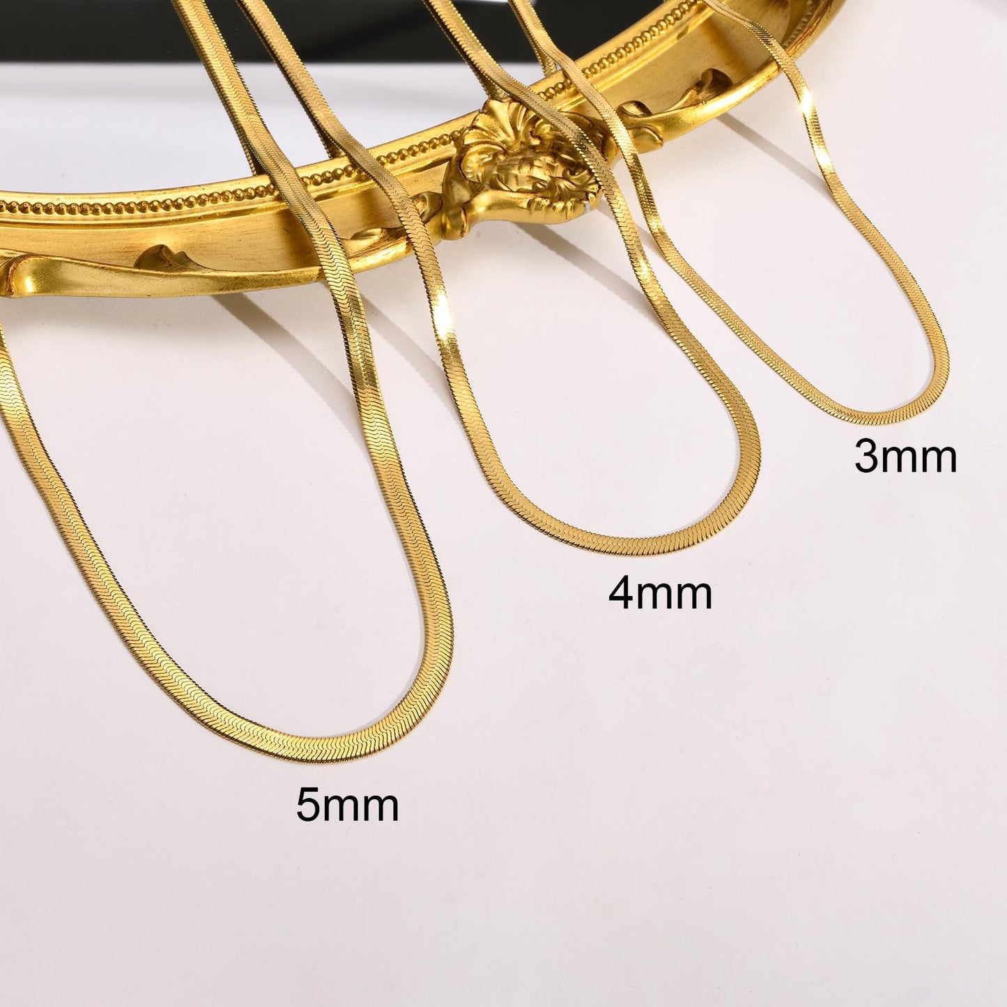 Andrea Classic snake necklaces