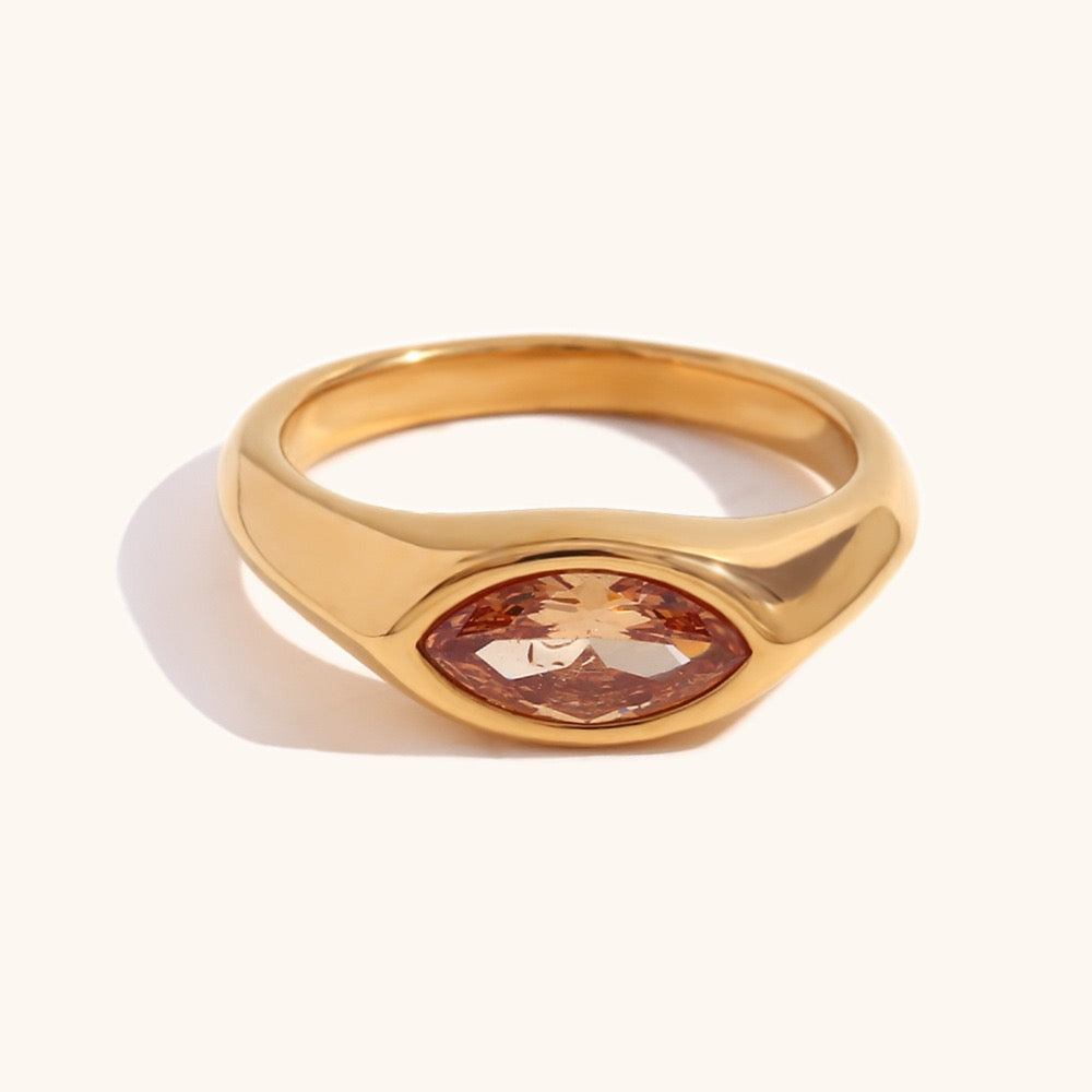 San marino Horse eye rings