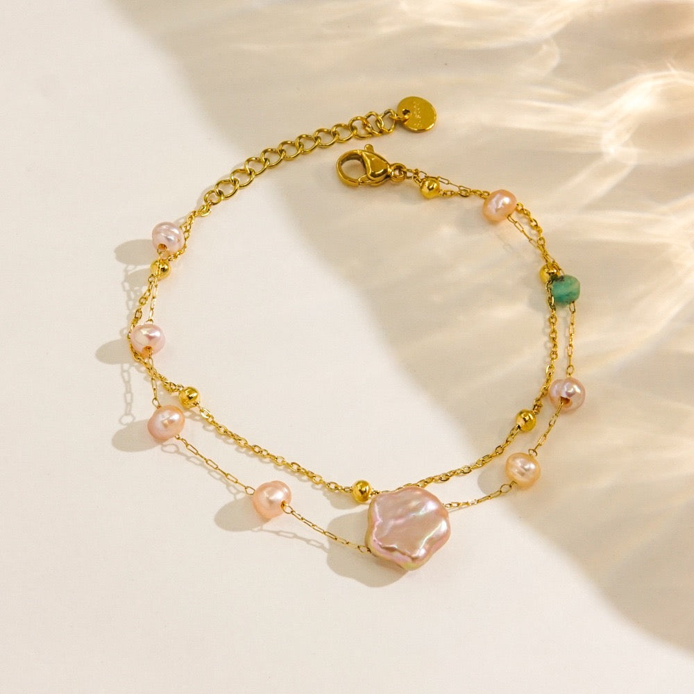 Freshwater pearl bracelets