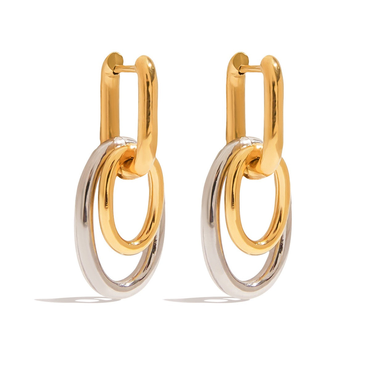 Mix hoops earrings