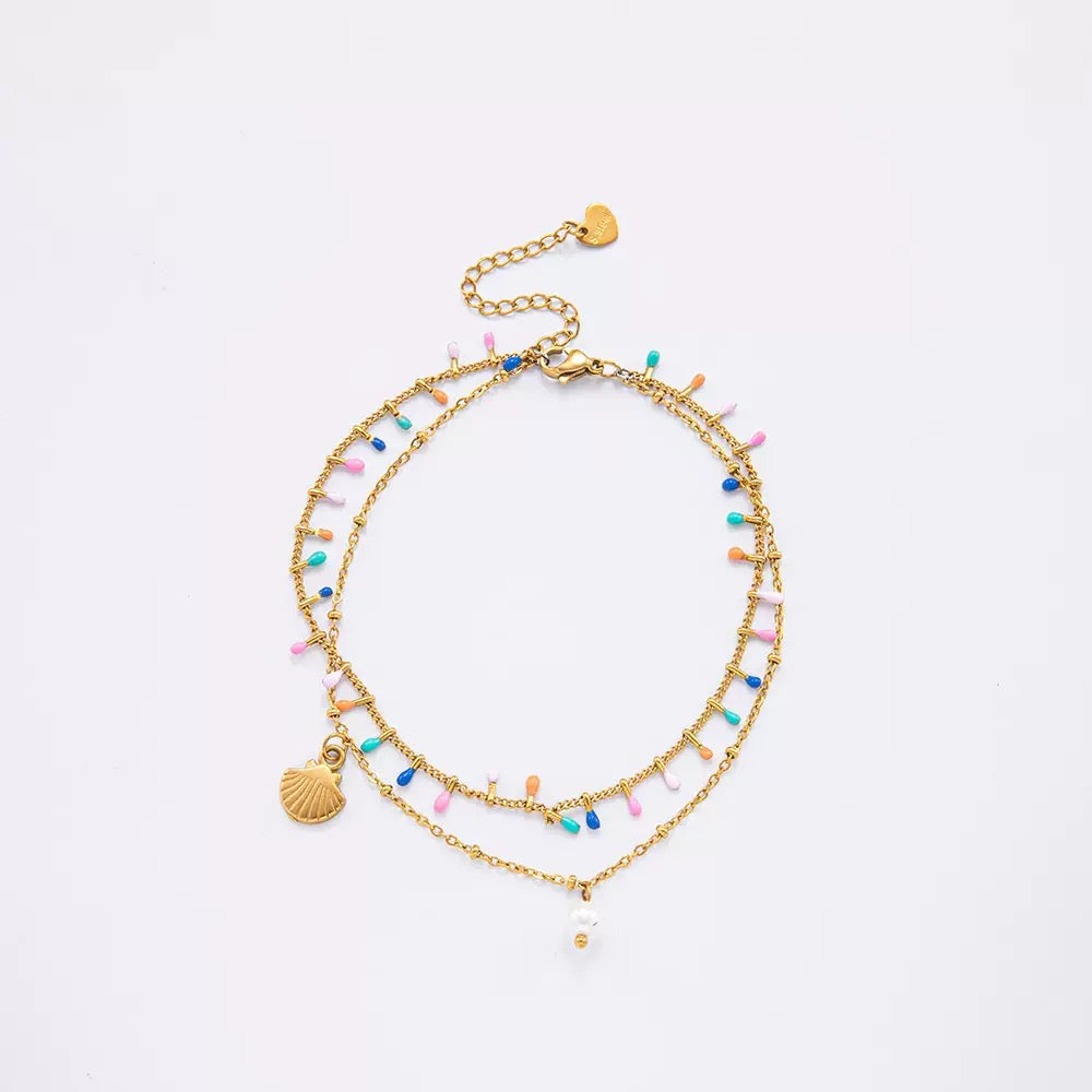 Layer shell anklet