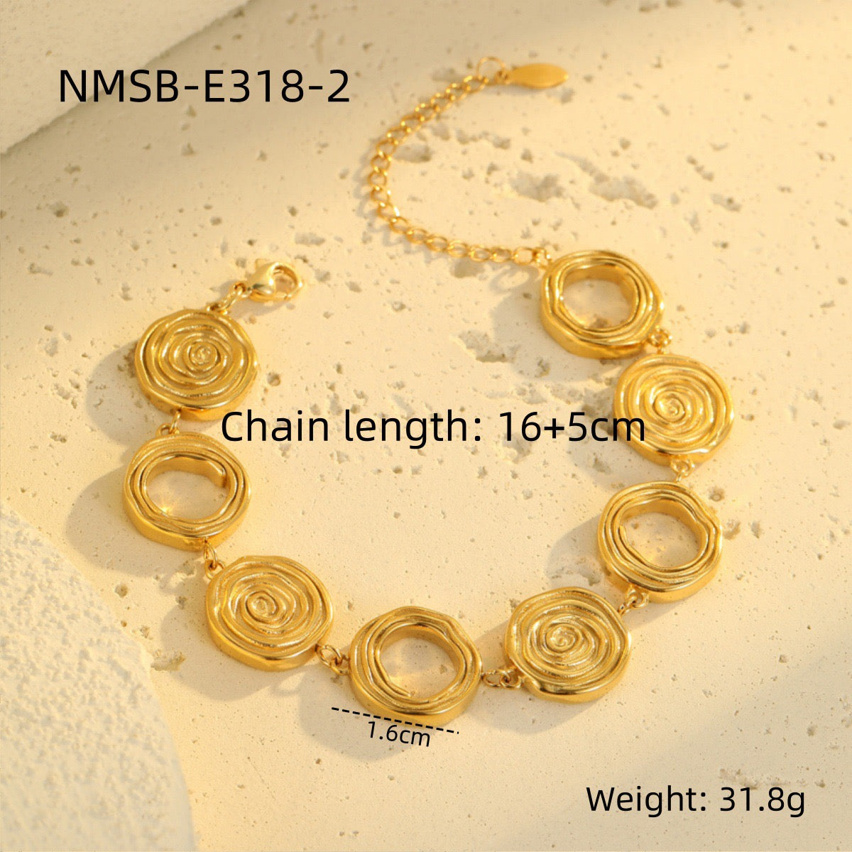 Swirl cross necklace