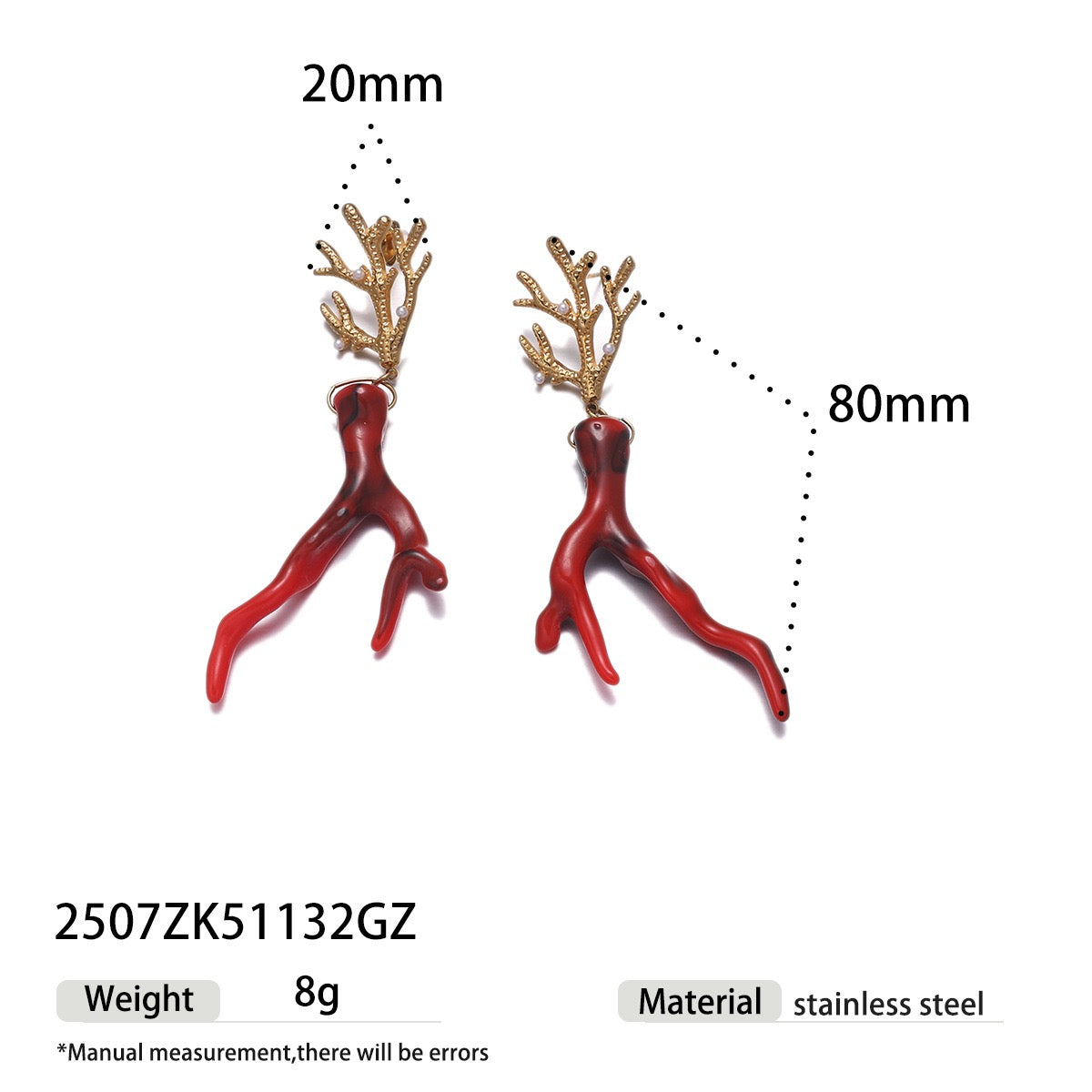 Red coral collection