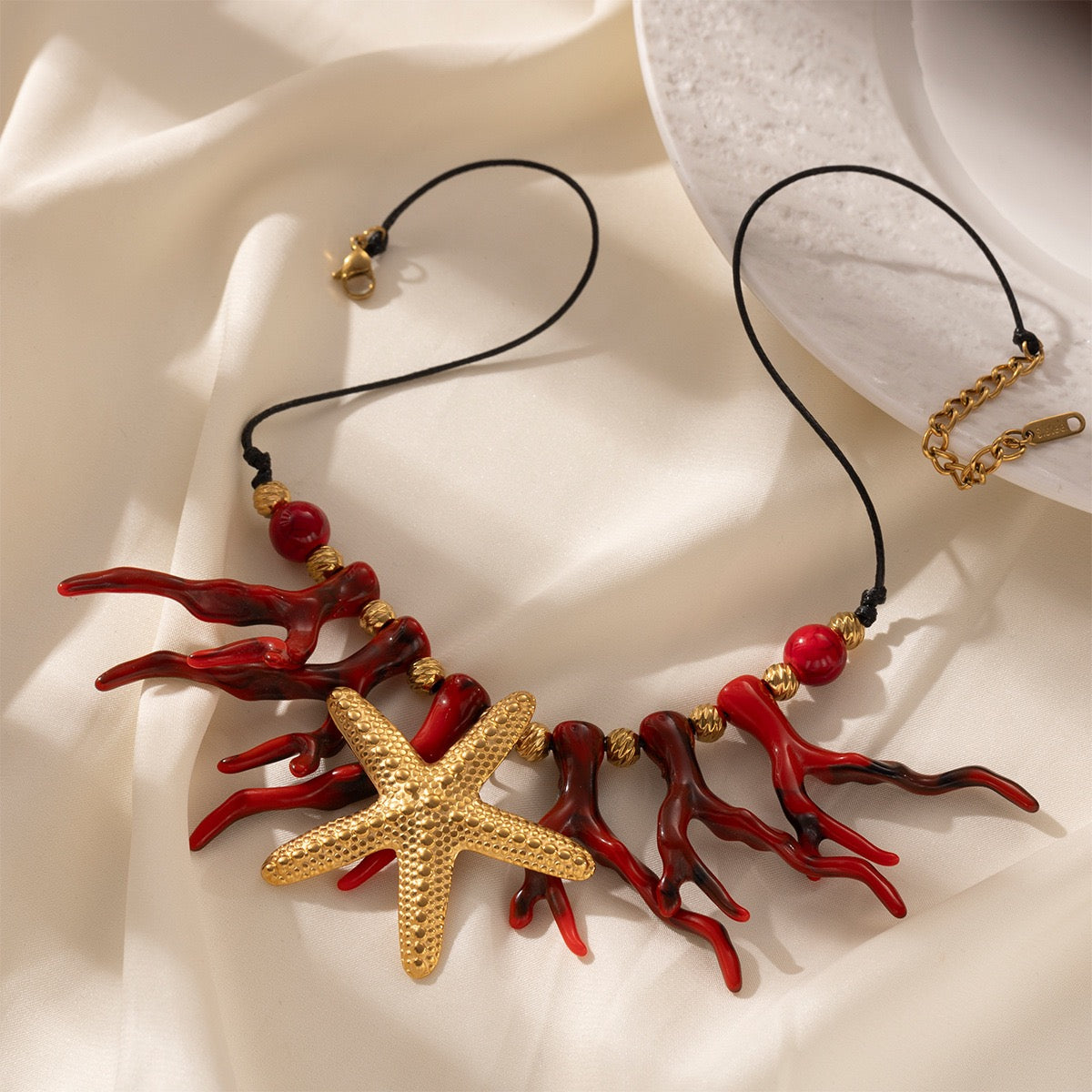 Red coral collection