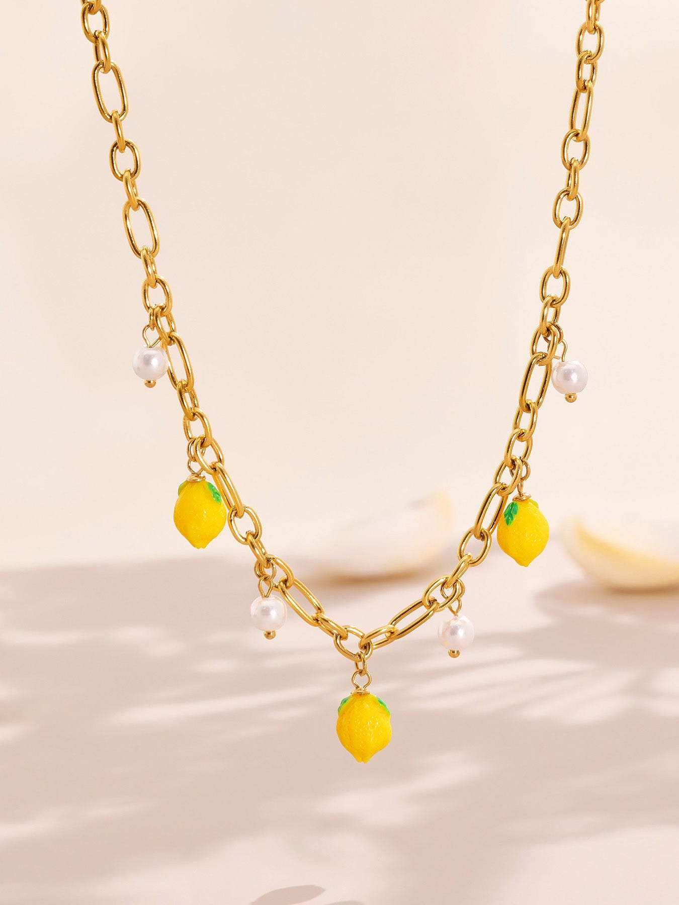 Lemon charm set