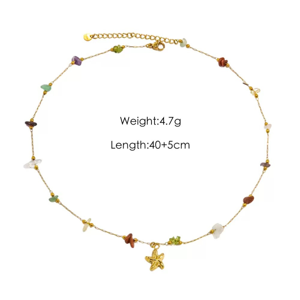 My little starfish necklace