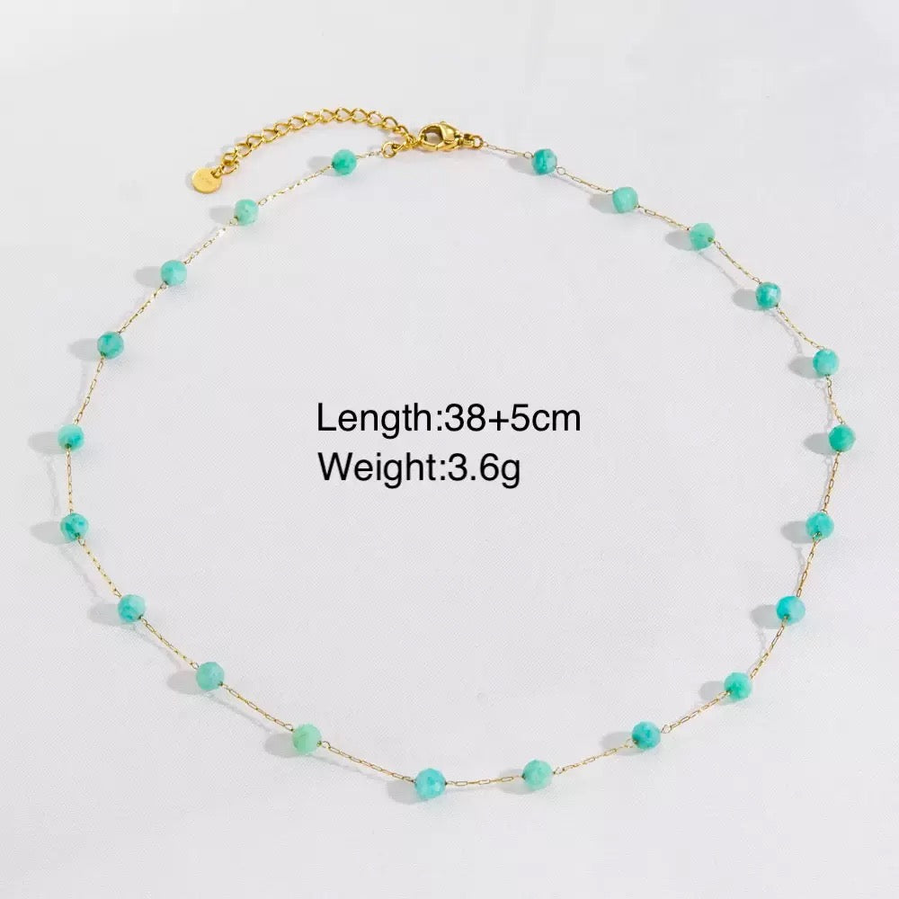 Blue Amazon stone set