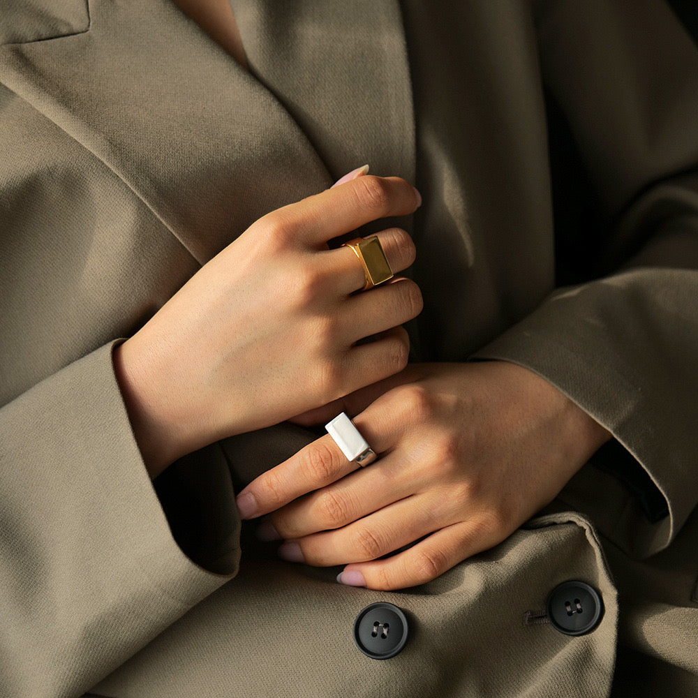 Yorba Statement square rings