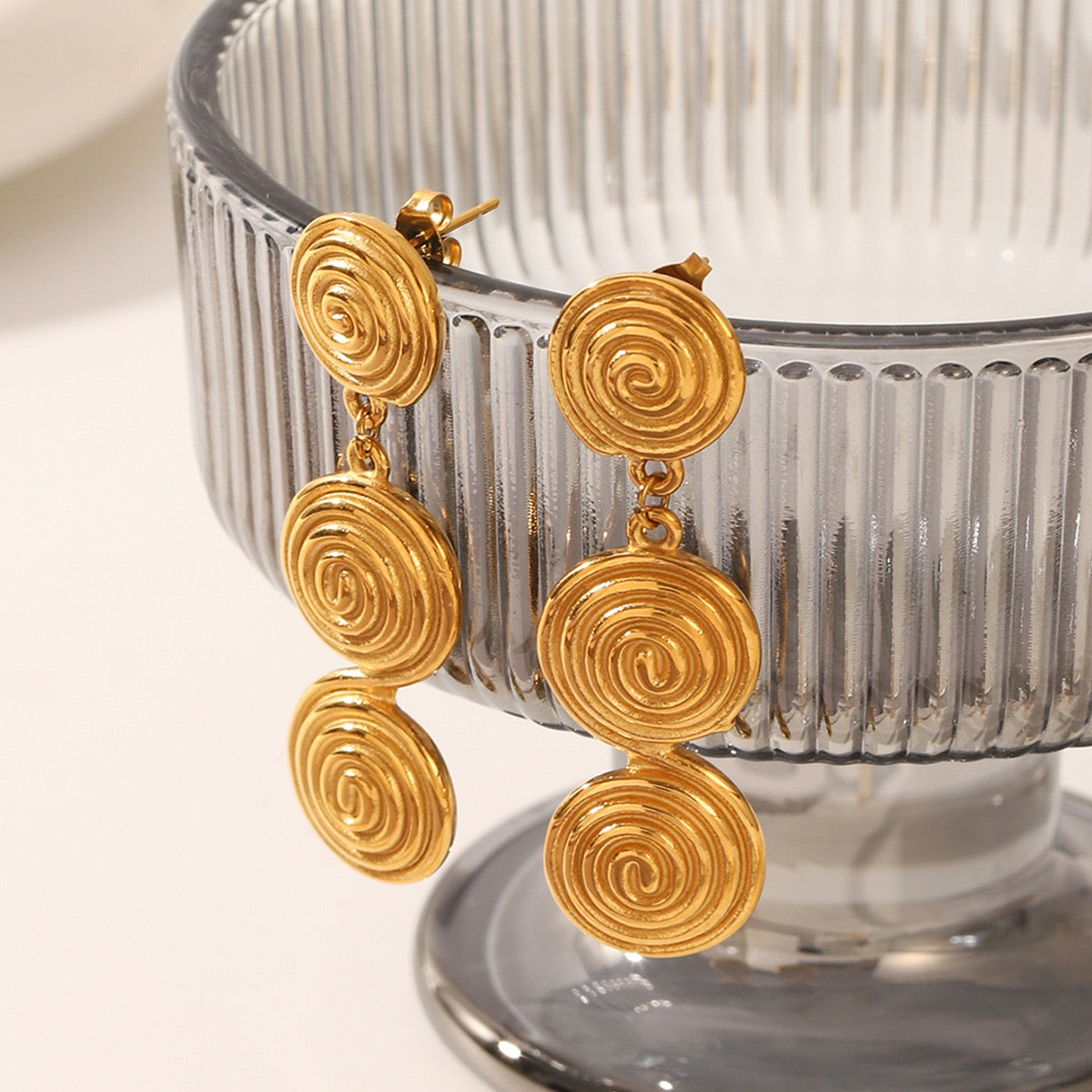 Rita Swirls earrings