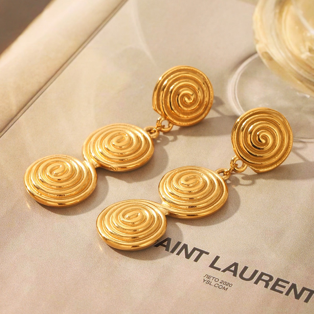 Rita Swirls earrings