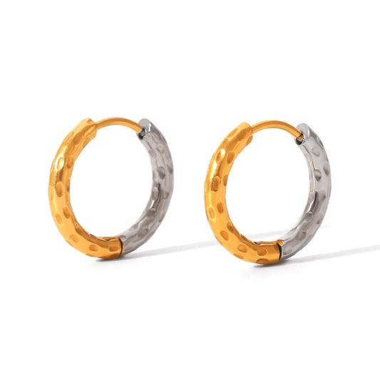Gita Two tones lava hoops