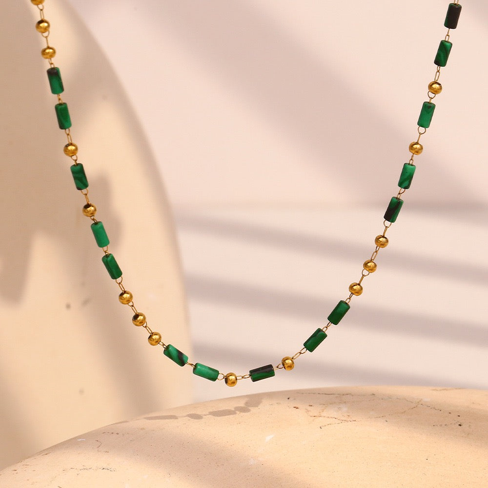 Paine Natural stone necklace