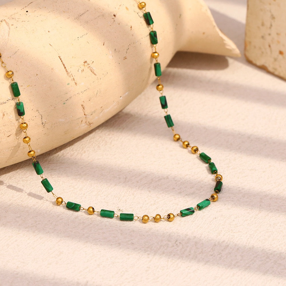 Paine Natural stone necklace