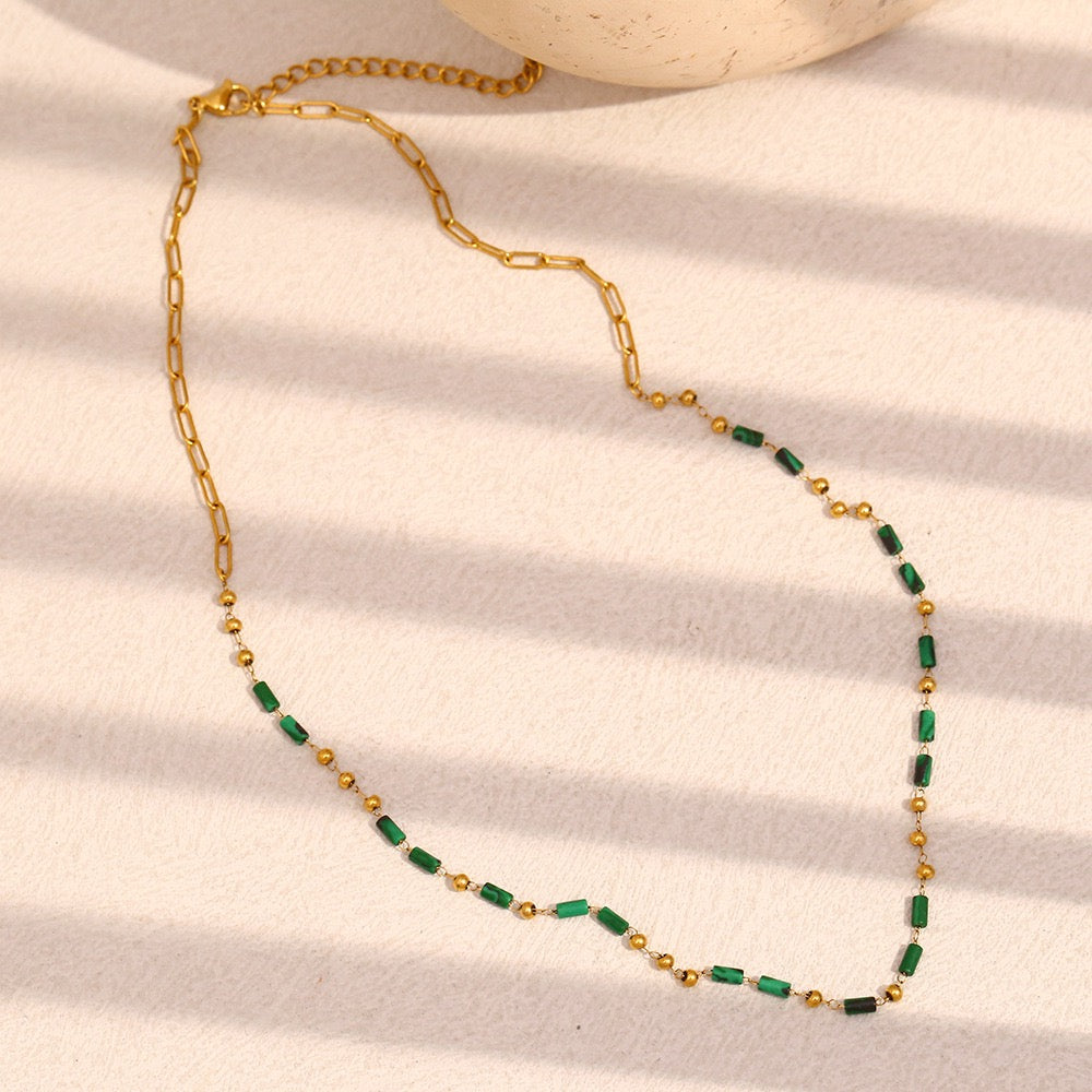 Paine Natural stone necklace