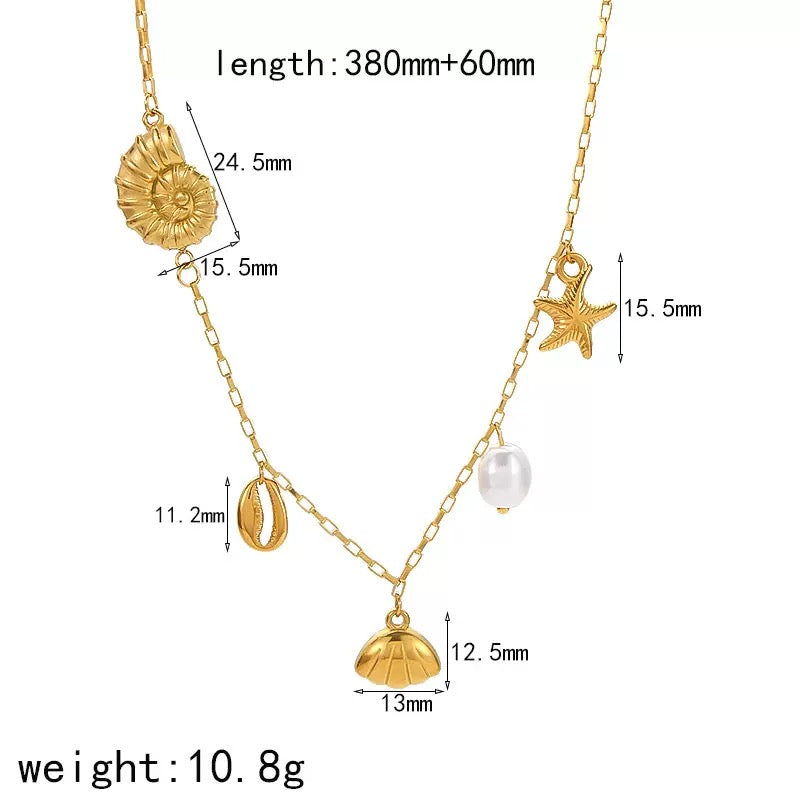 Teddy charm necklace set