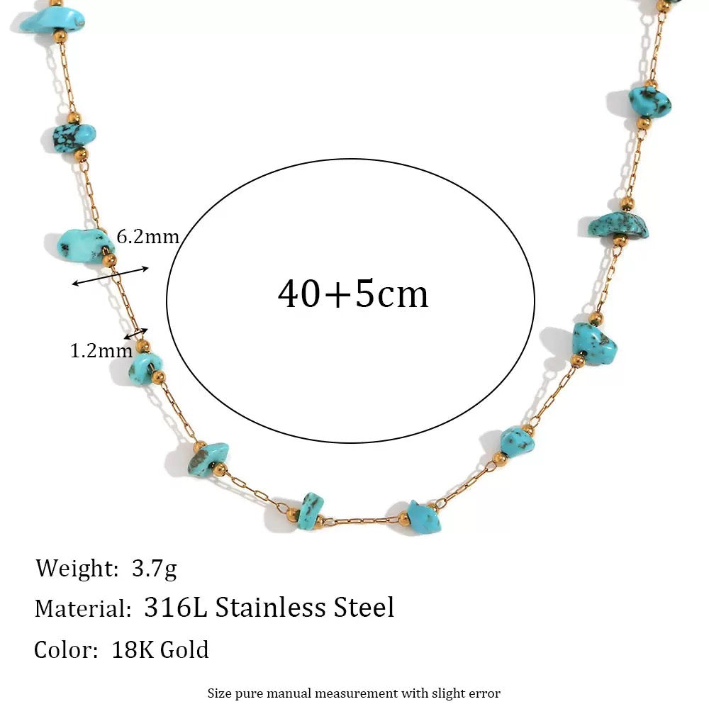 Pitt Blue turquoise set