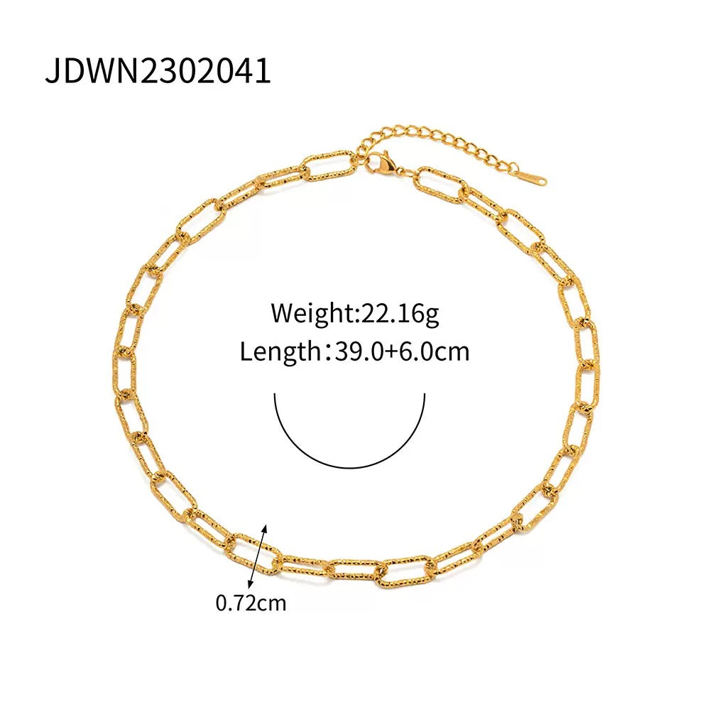 Steven Statement chain necklaces