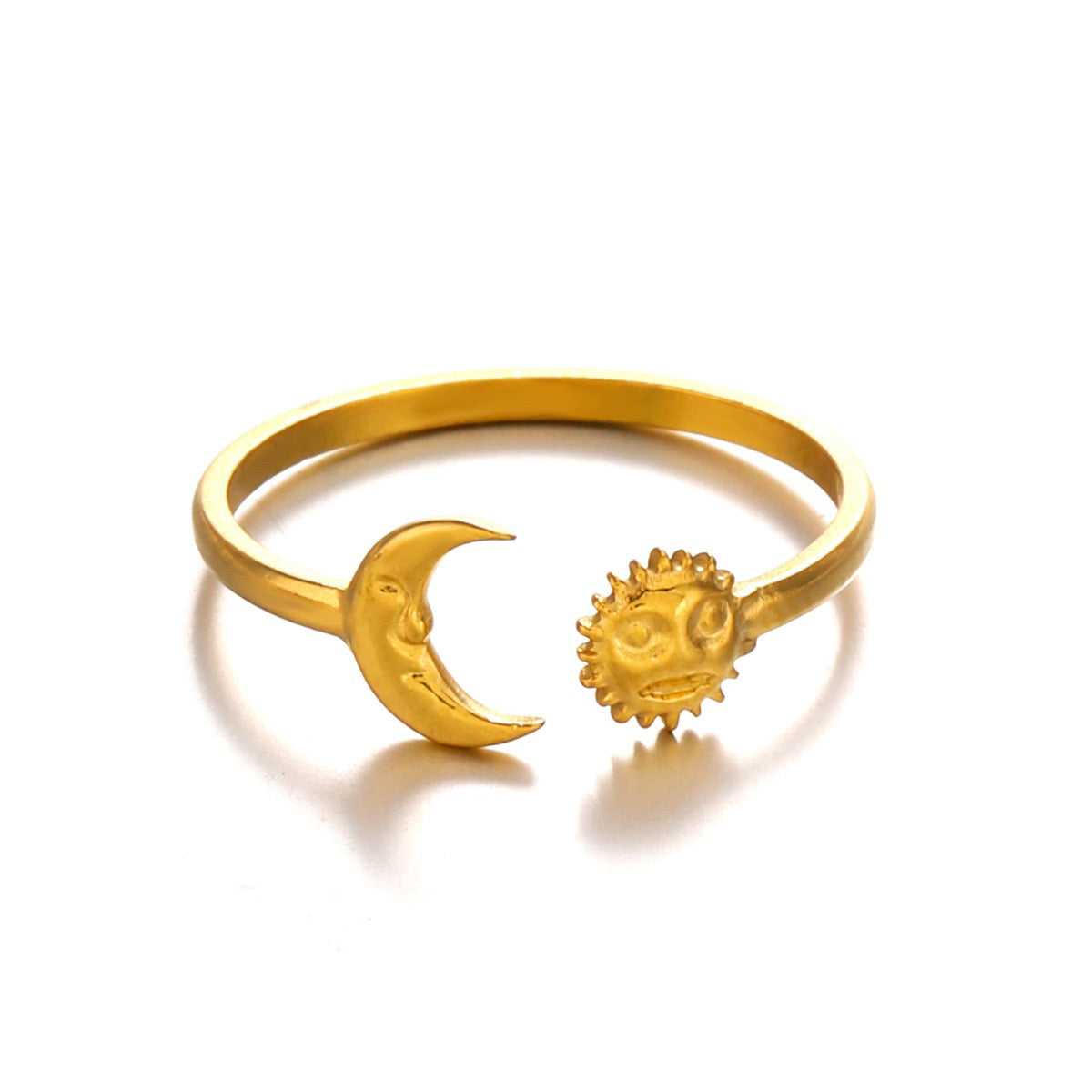 Lou Sun and moon rings