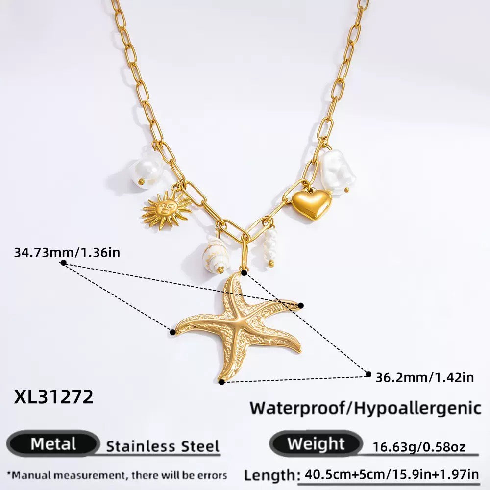 Bondi Helenah statement charm necklace