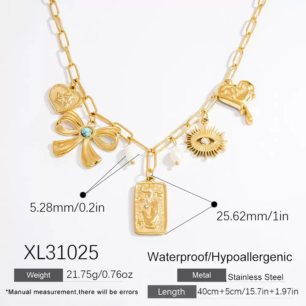 Bondi Yuki summer handmade  charm necklaces