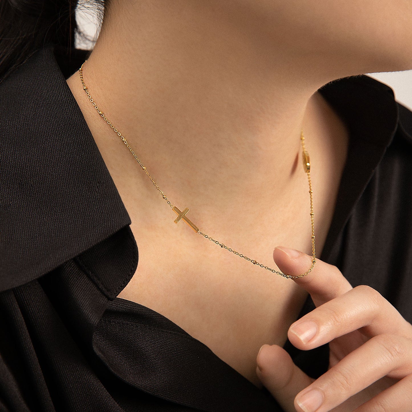 Kelly Cross necklace