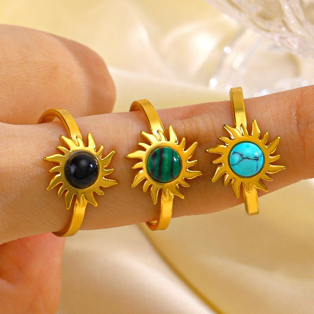 Stone sun rings