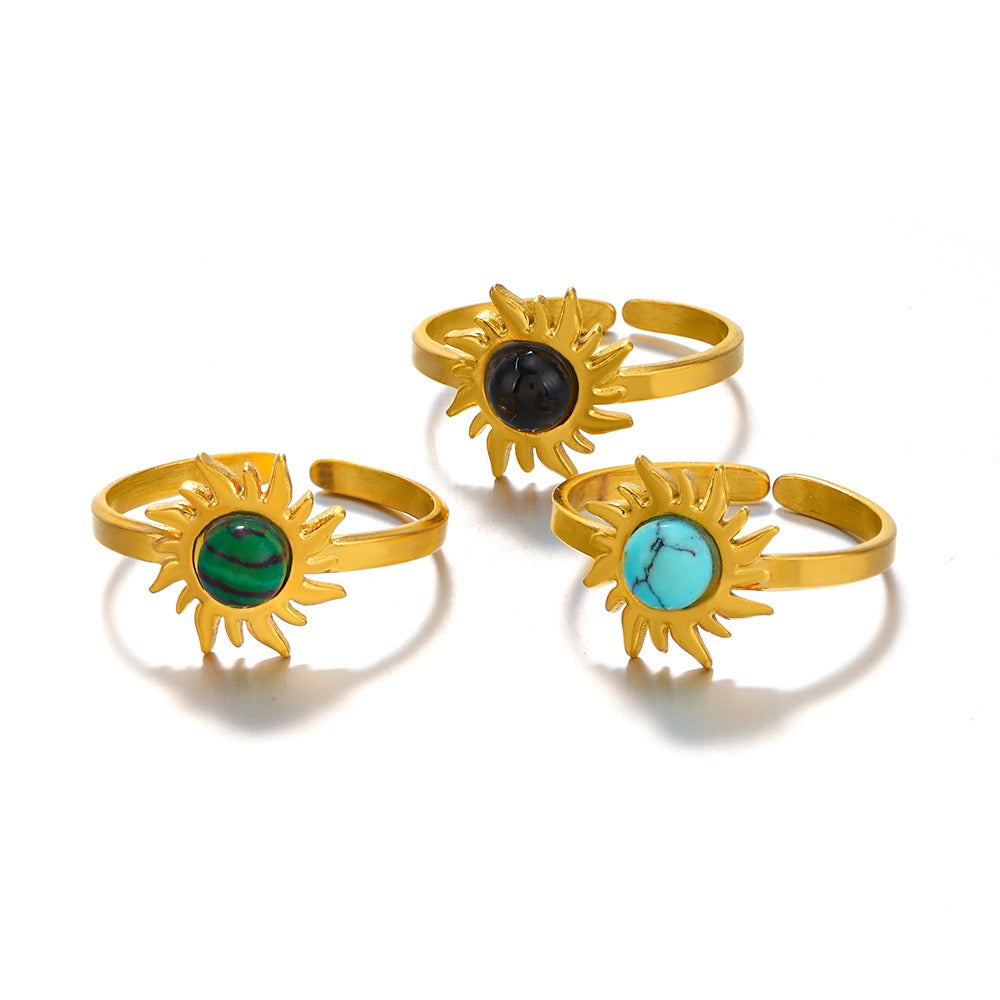 Stone sun rings