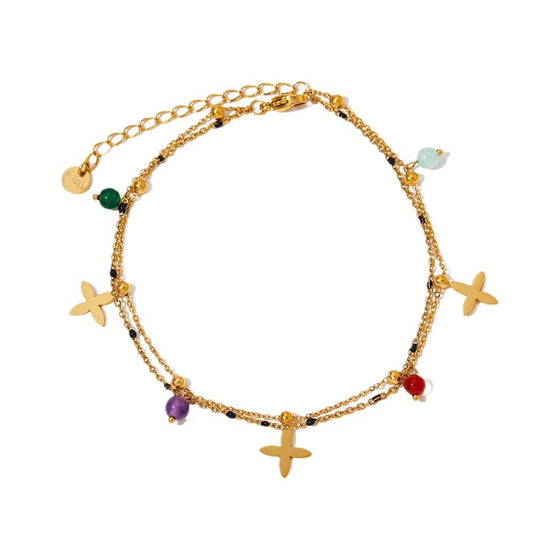 Double star anklets