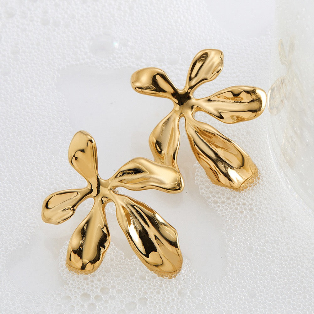 Cantonia Hot summer flower earrings
