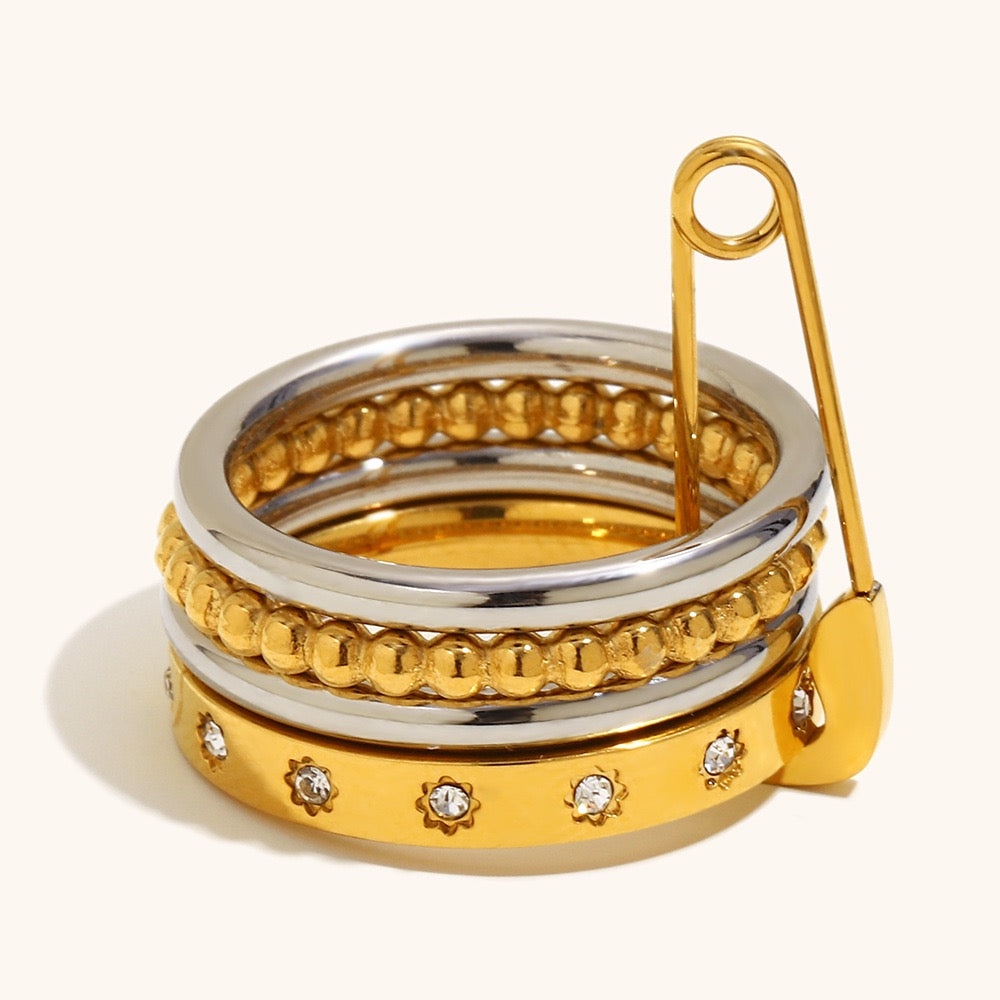 Penny pin layer ring