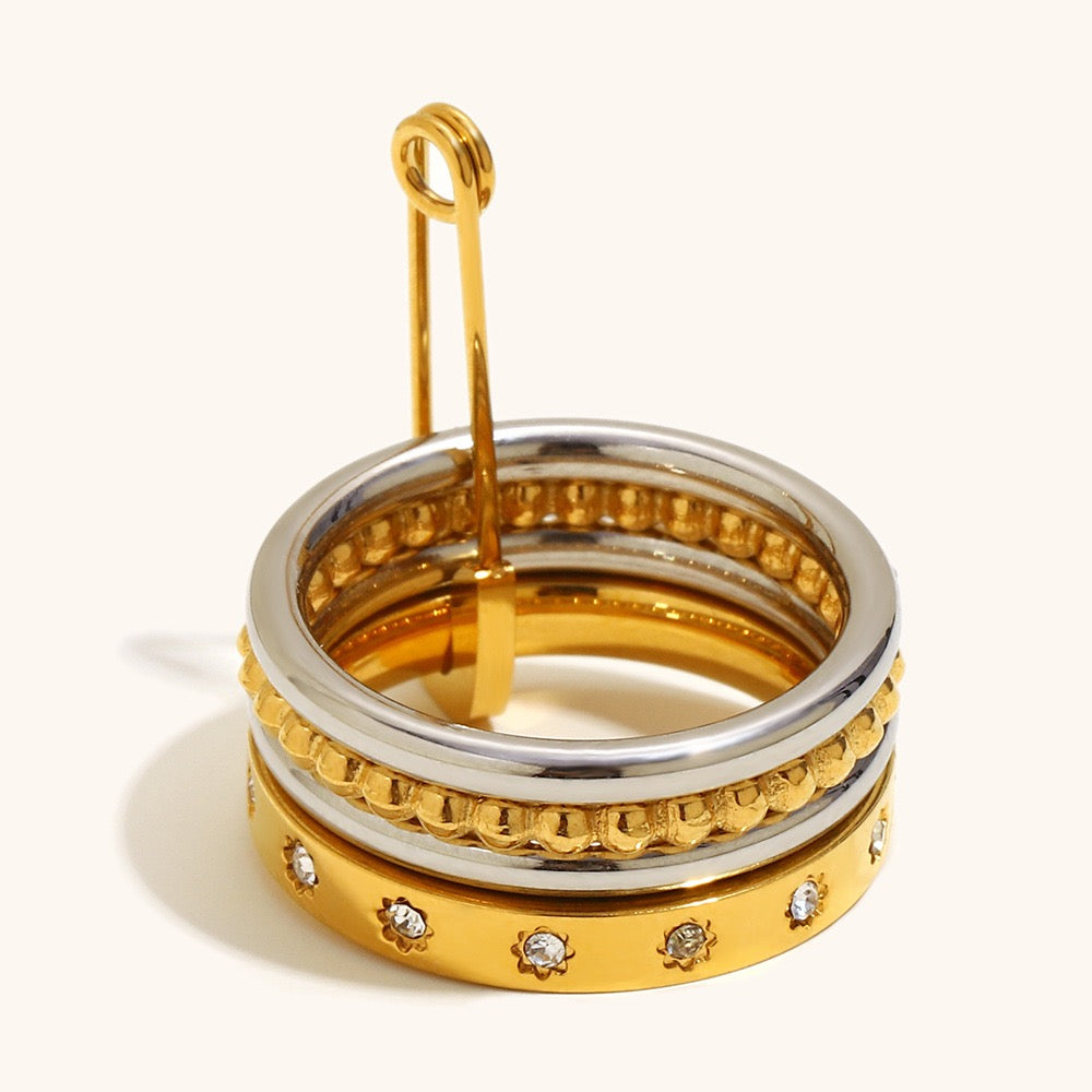 Penny pin layer ring