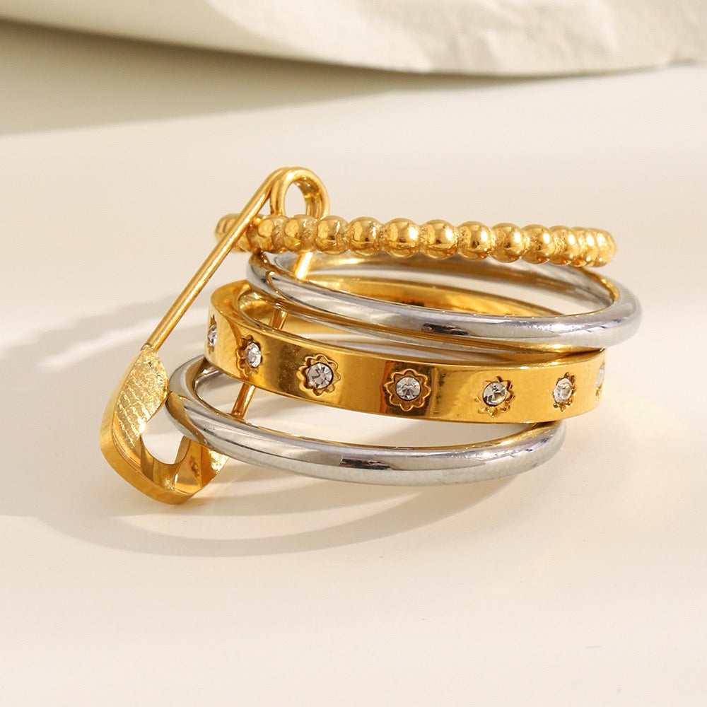 Penny pin layer ring