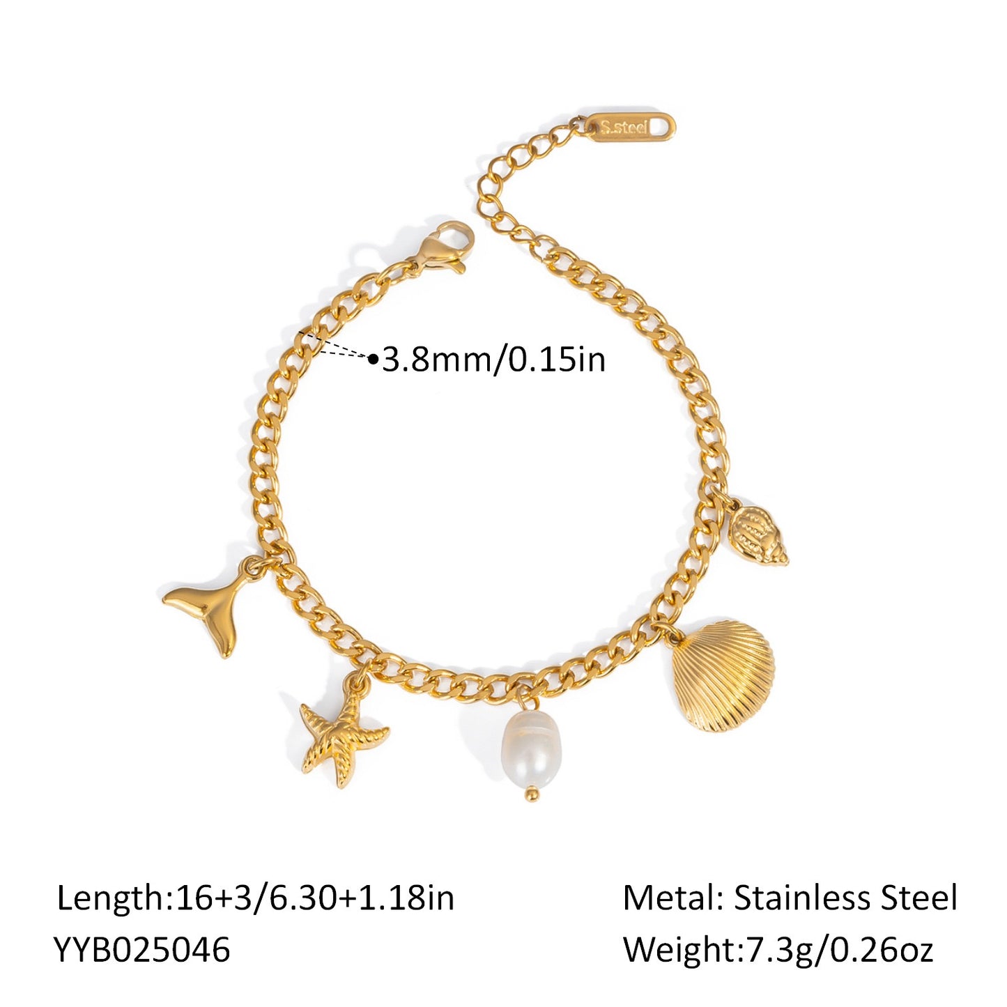 Ocean charm bracelets