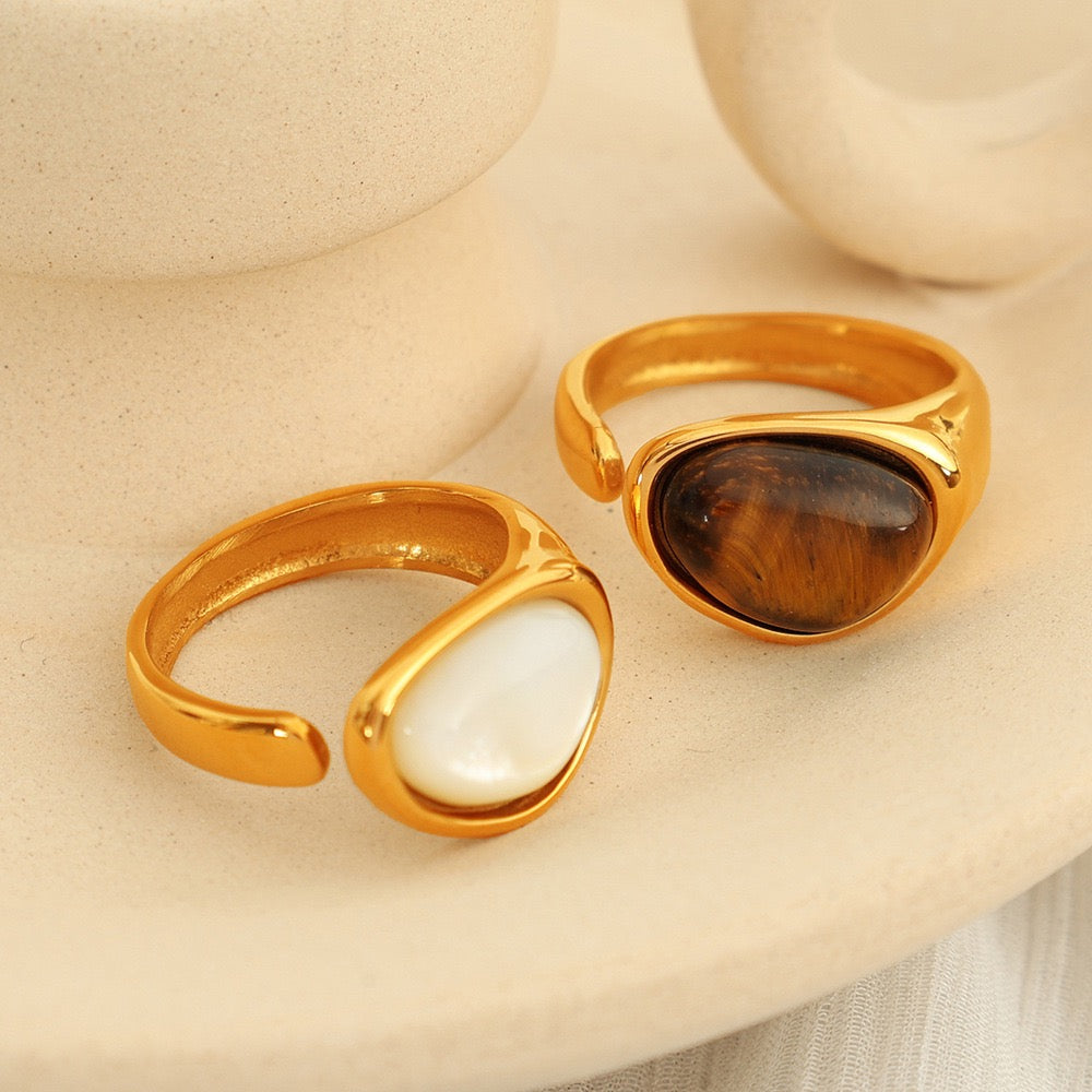 Carina stone rings