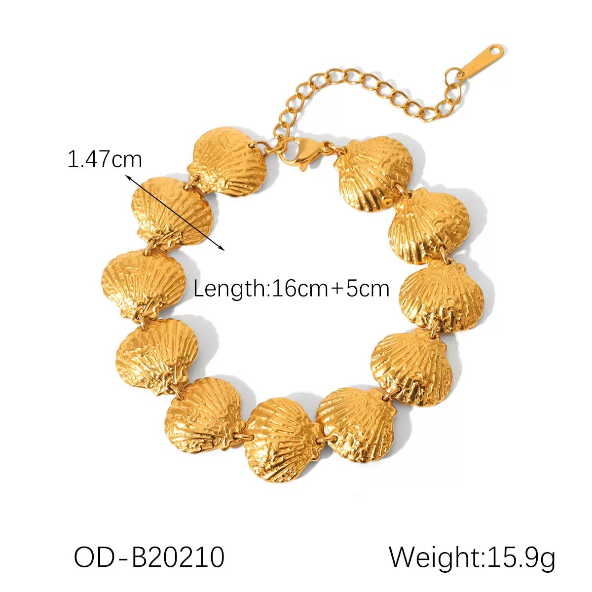 Ancient Shell bracelet